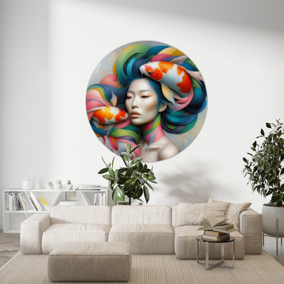 Colorful Koi Hairdo - Marja Van Den Hurk