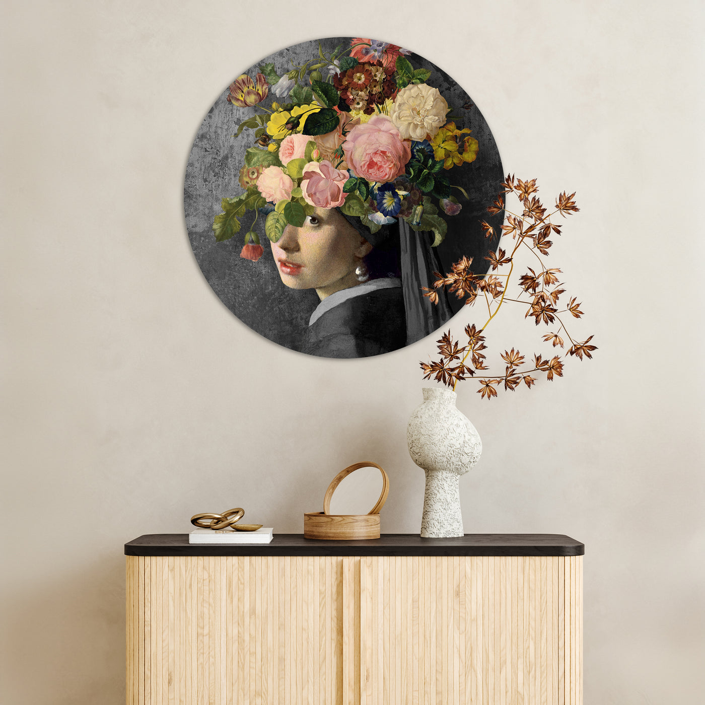 Meisje Met De Parel - The Black Concrete Edition - Marja Van Den Hurk