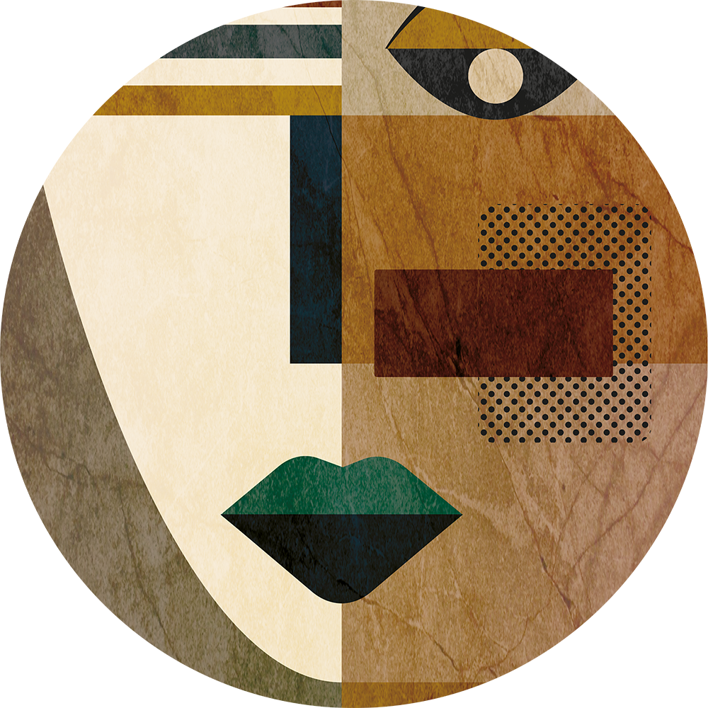 Abstract Face1 - Mirjam Duizendstra