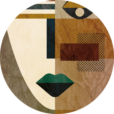 Abstract Face1 - Mirjam Duizendstra