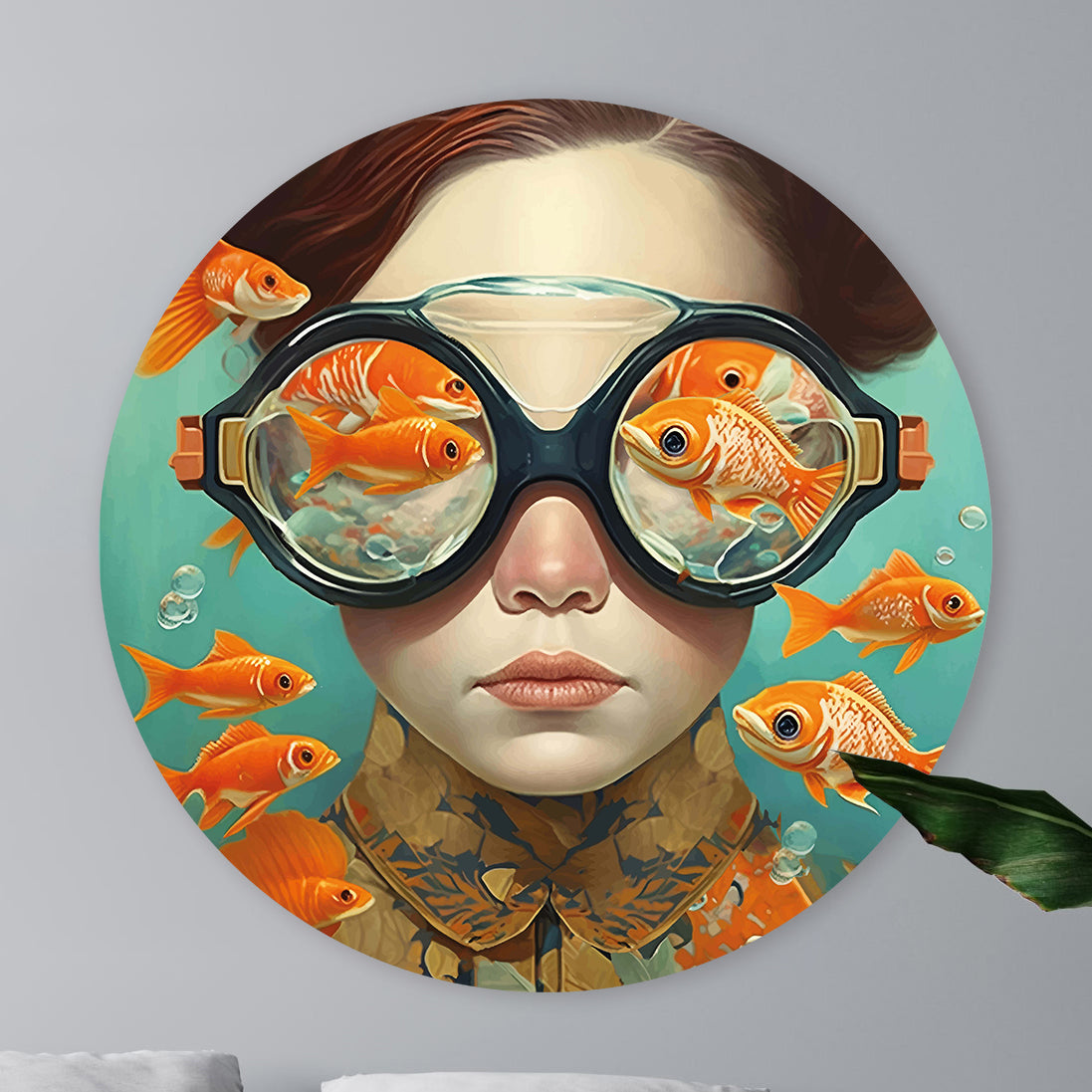 golden underwater party - Mirjam Duizendstra