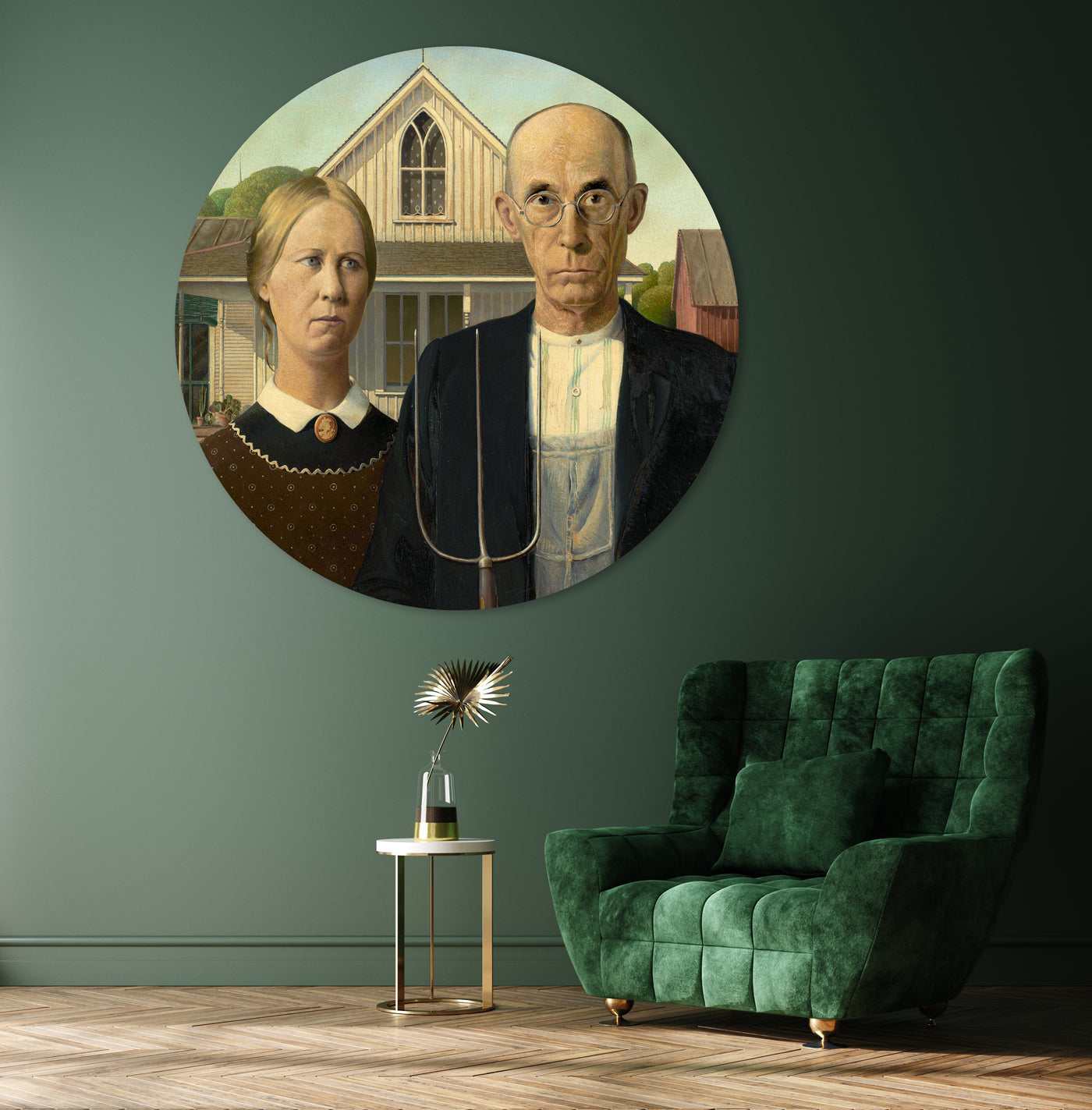 Gothique américain - Grant Wood