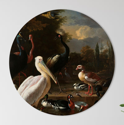 La plume flottante - Melchior d'Hondecoeter