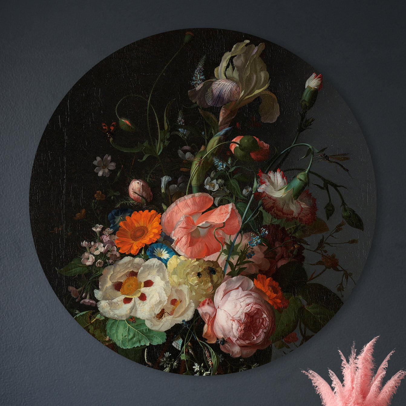 Nature morte sur une table en marbre