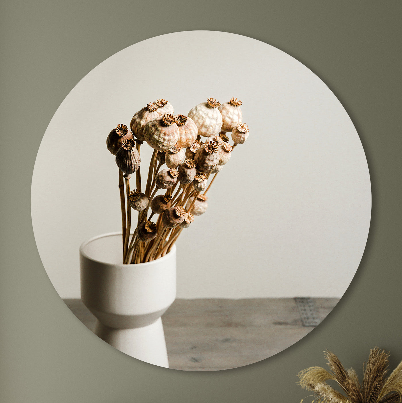 Stilleven met gedroogde papaverbollen - Mayra Fotografie