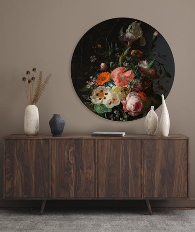 Nature morte sur une table en marbre
