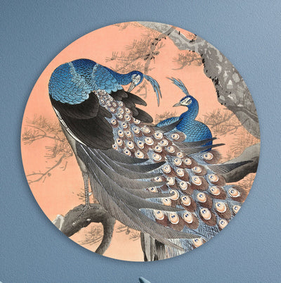 Deux paons - Ohara Koson