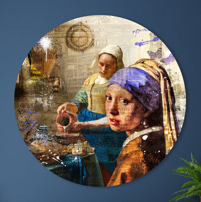 Vermeer - Rene Ladenius Oeuvre d'art