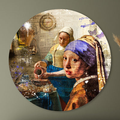 Vermeer - Rene Ladenius Oeuvre d'art