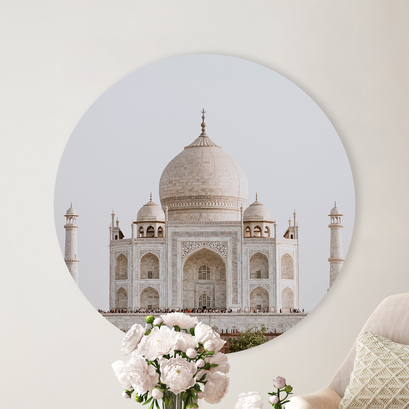 Vue du Taj Mahal